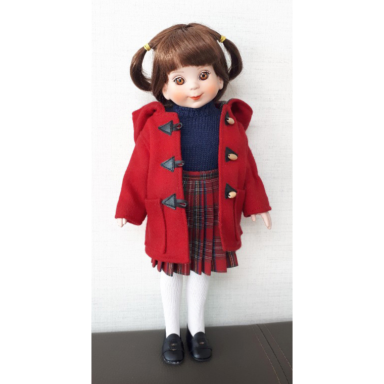 토너돌 벳시 맥콜 14인치 빨간 코트 빈티지 인형