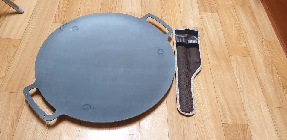 캠핑 아이언 그리들세트