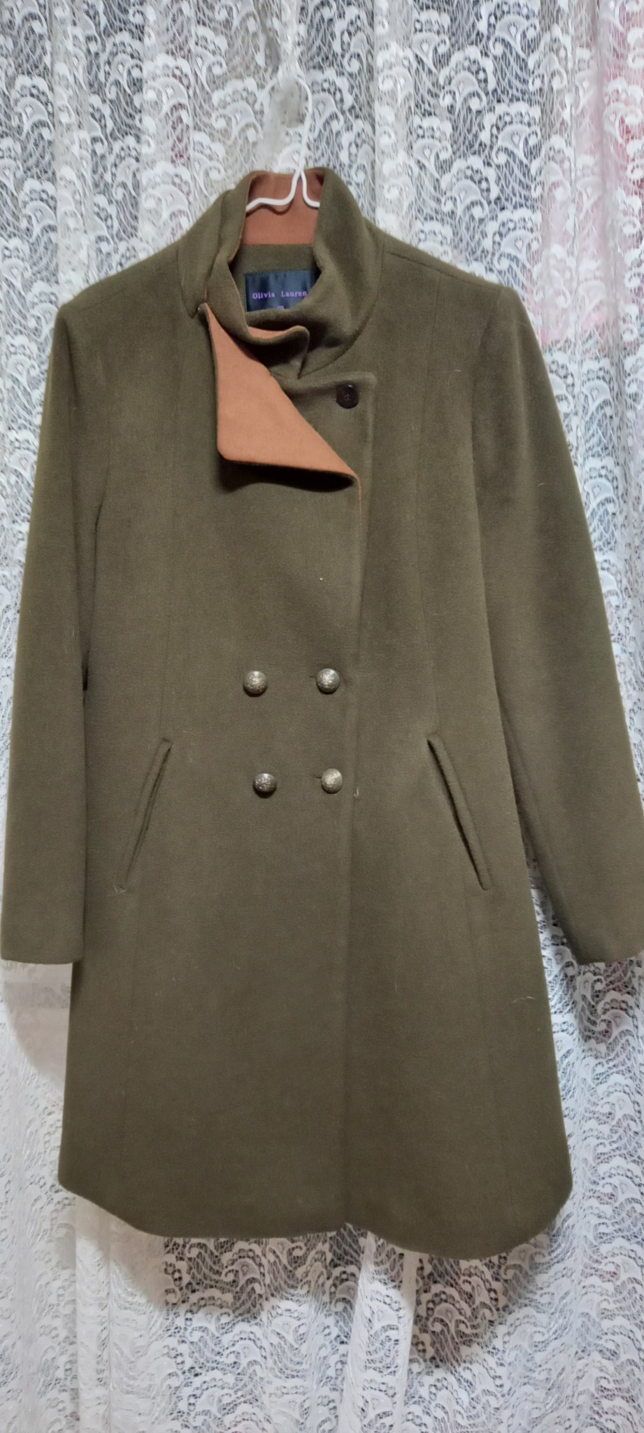 올리비아로렌 모직코트