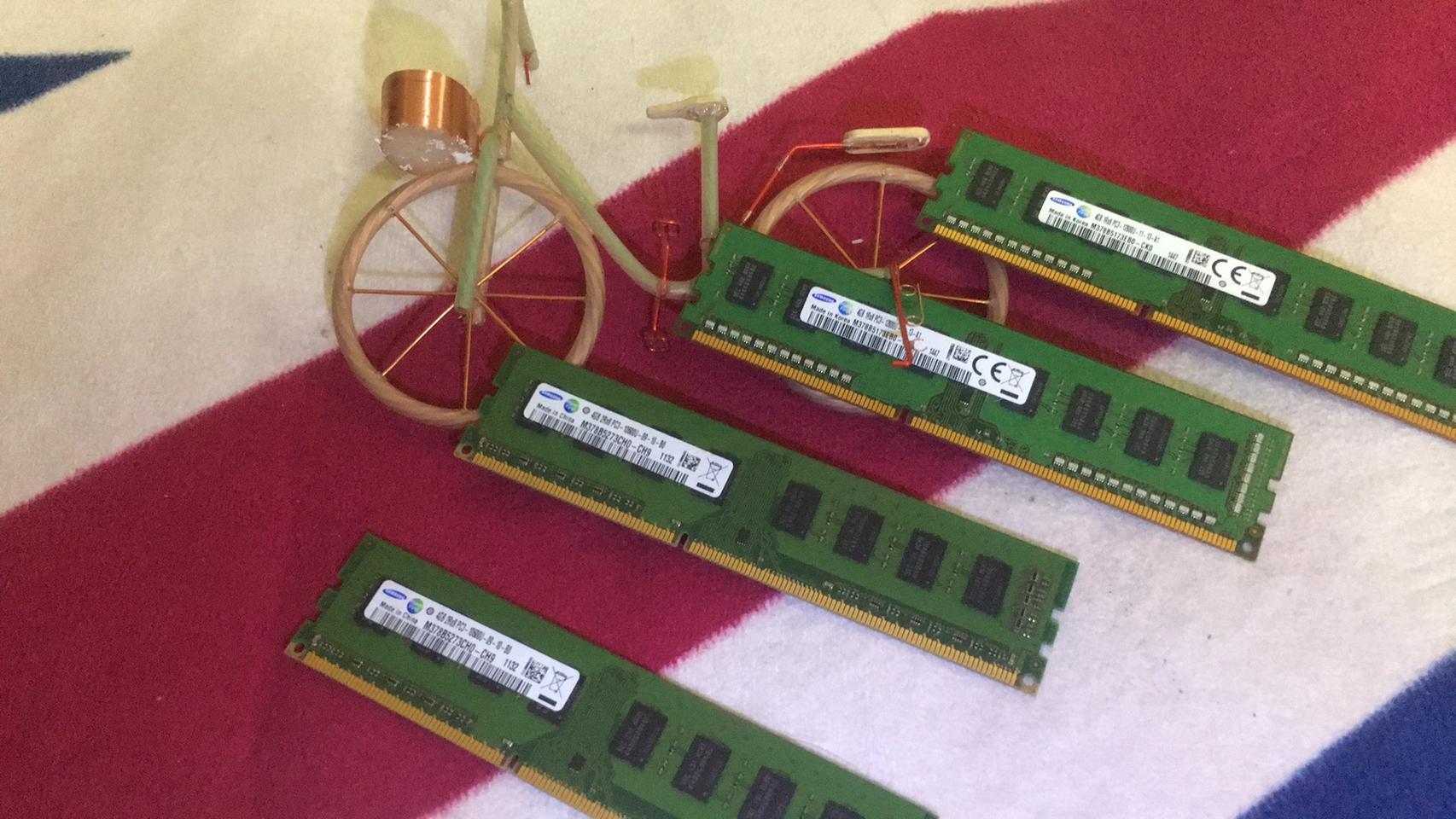 (개당 가격) 컴퓨터 ddr3 4gb 램 팝니다