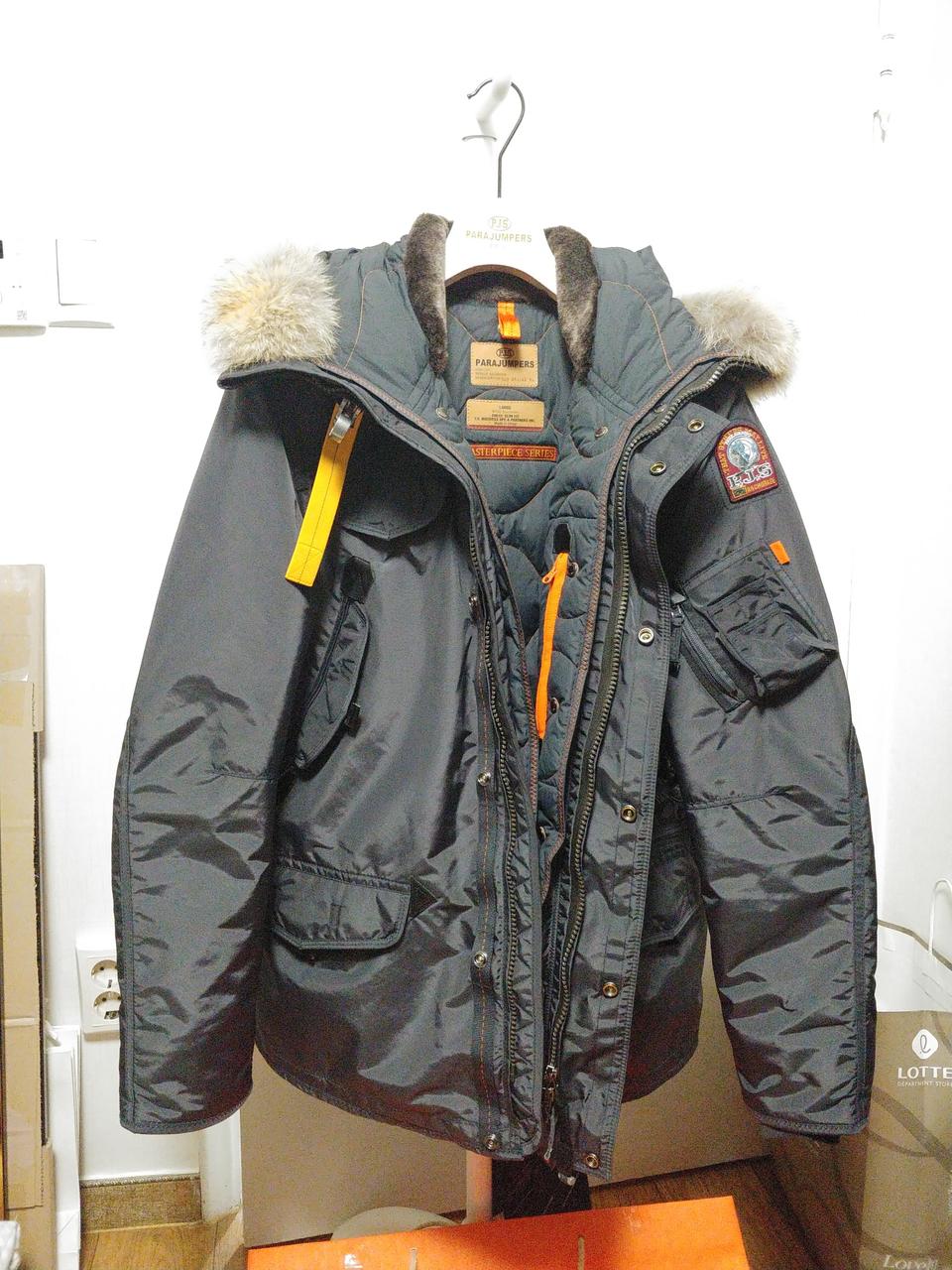 파라점퍼스 라이트핸드 고요테퍼(롯데백화점 정품구입) 사이즈:L