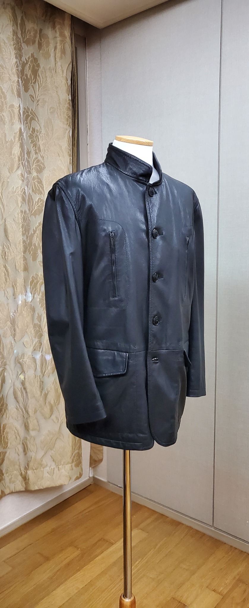 (최종내림)Giorgio Armani 조르지오아르마니 정품 양가죽코트