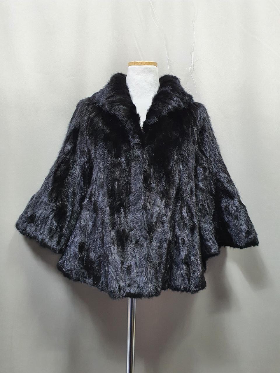 이번주할인30>26)G-LIMIT 플레어 와이드소매 밍크 코트.모피