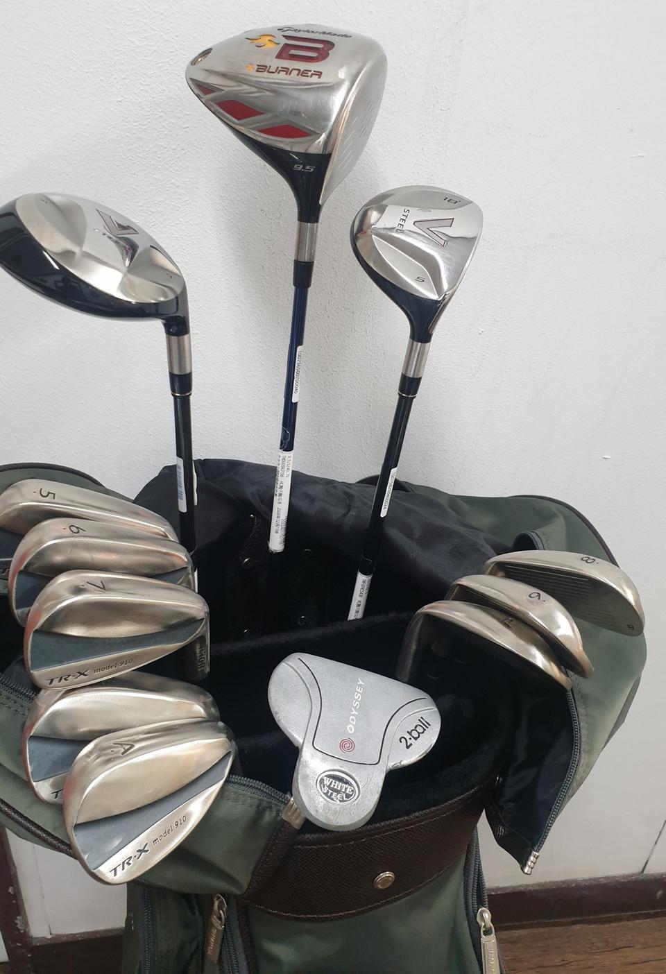 PRGR TRX910 명기 남자골프채 풀셋트 조합