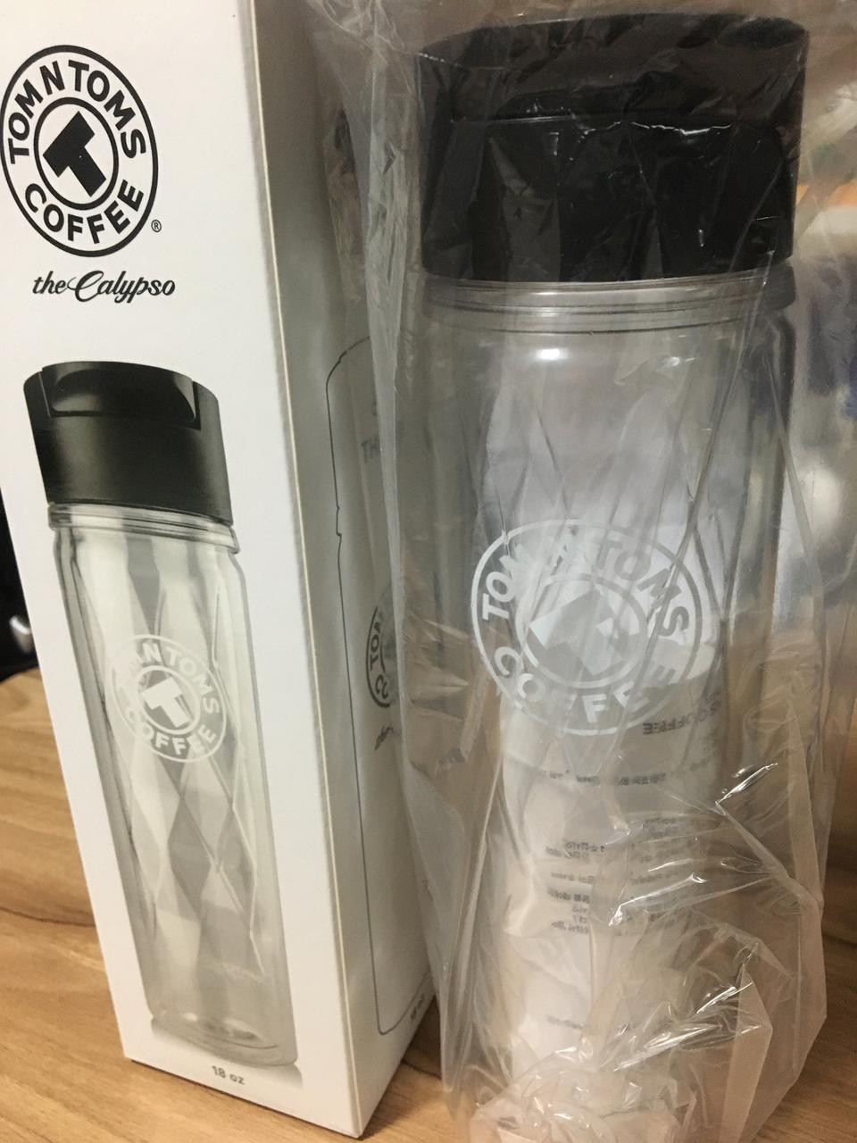 [택포] 탐앤탐스 더 칼립소 썸 더블 보틀 텀블러 18oz