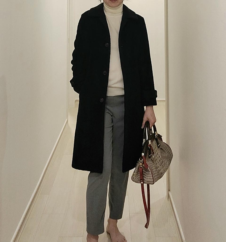 크레송 알파카 코트