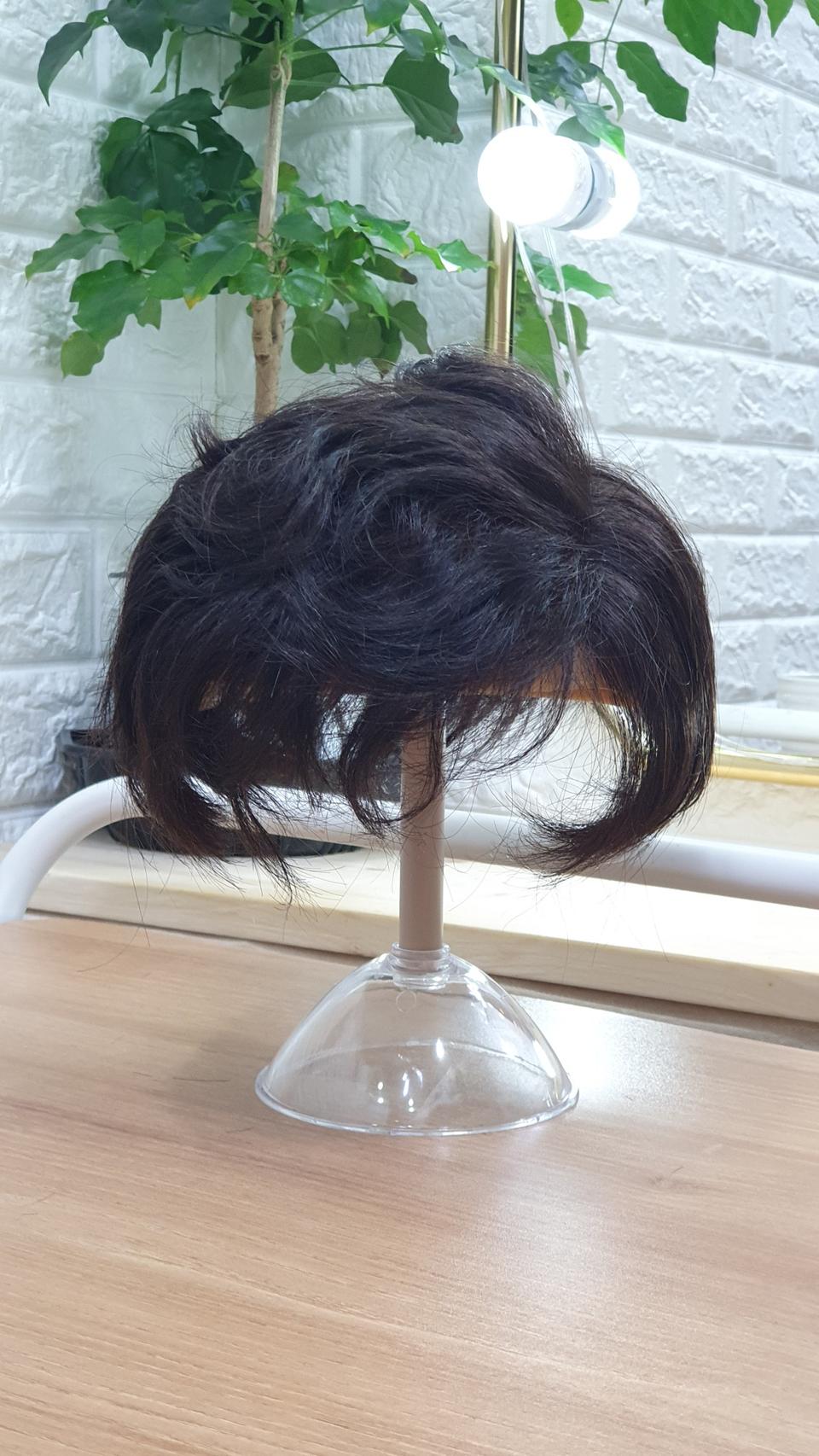 (새상품)인모 남자가발,부분가발,아저씨가발