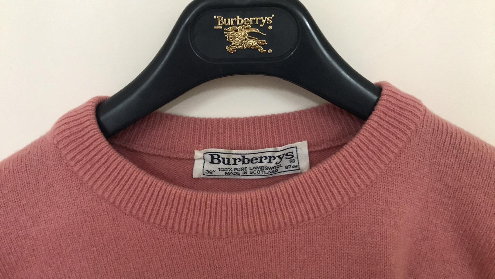 (정품) 버버리 라운드 니트