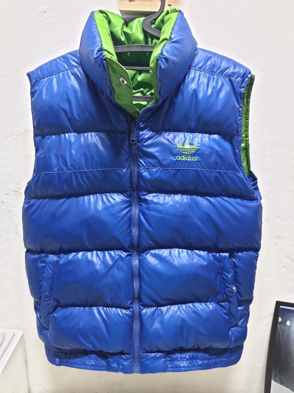 95 아디다스 양면 패딩 조끼 (1304)