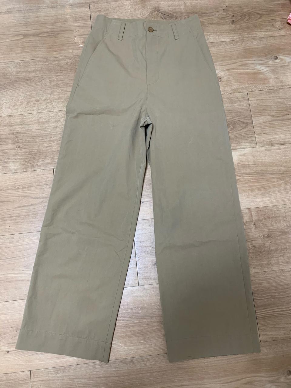 르메르st 코튼 와이드팬츠