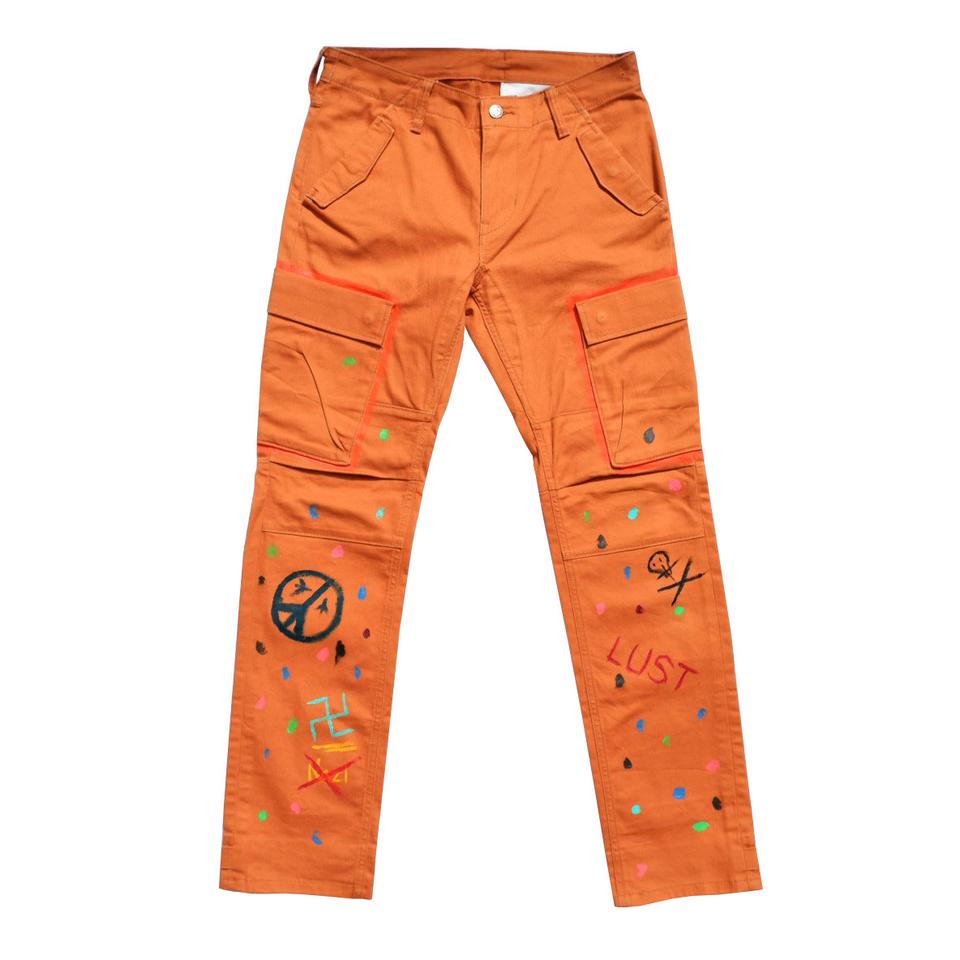 빈티지 리바이스 페인팅 팬츠