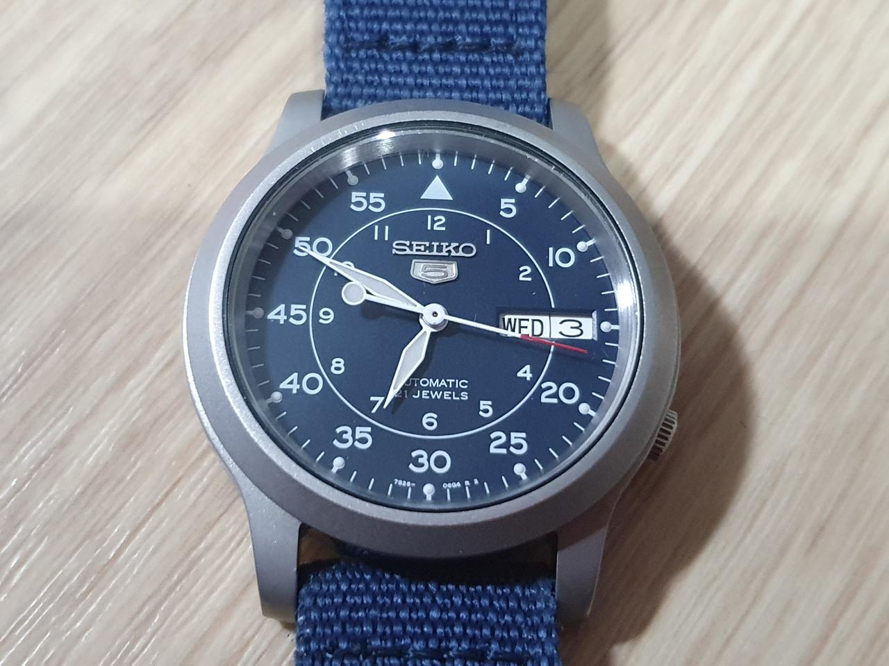 세이코5 오토에틱시계