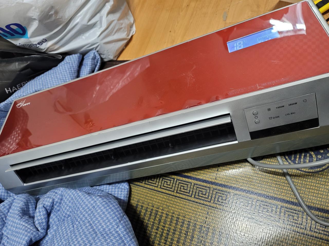 전기온풍기 히터