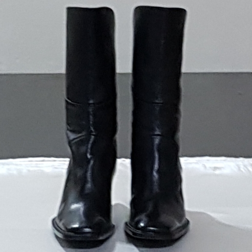 천연소가죽 부츠