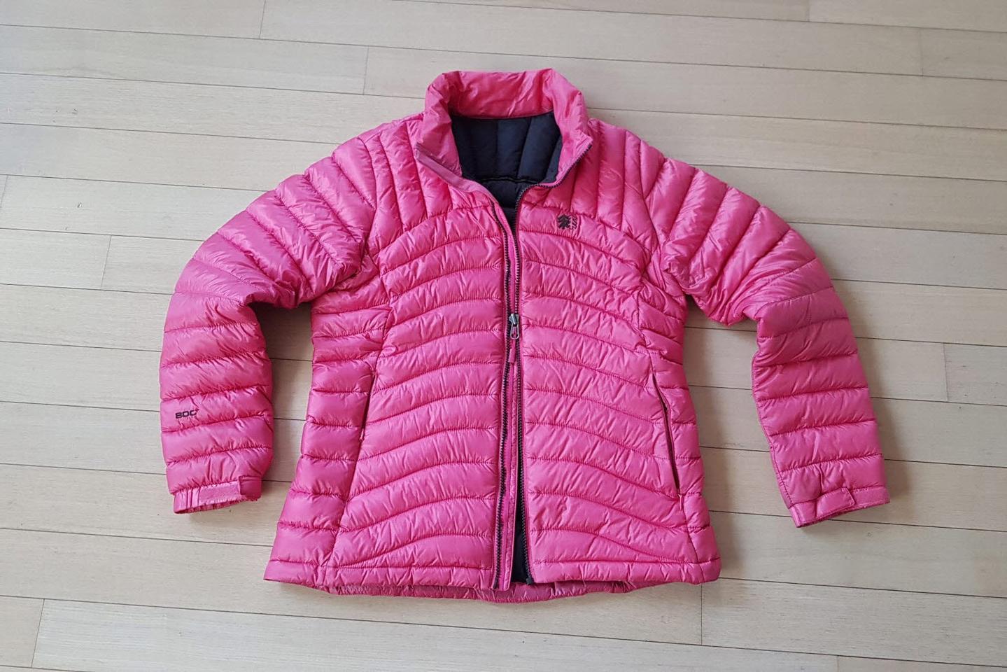 여성95 코오롱 구스 경량패딩