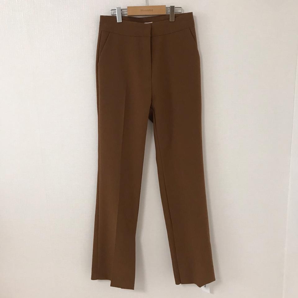 마스터트임일자팬츠 카멜베이지s사이즈 새상품