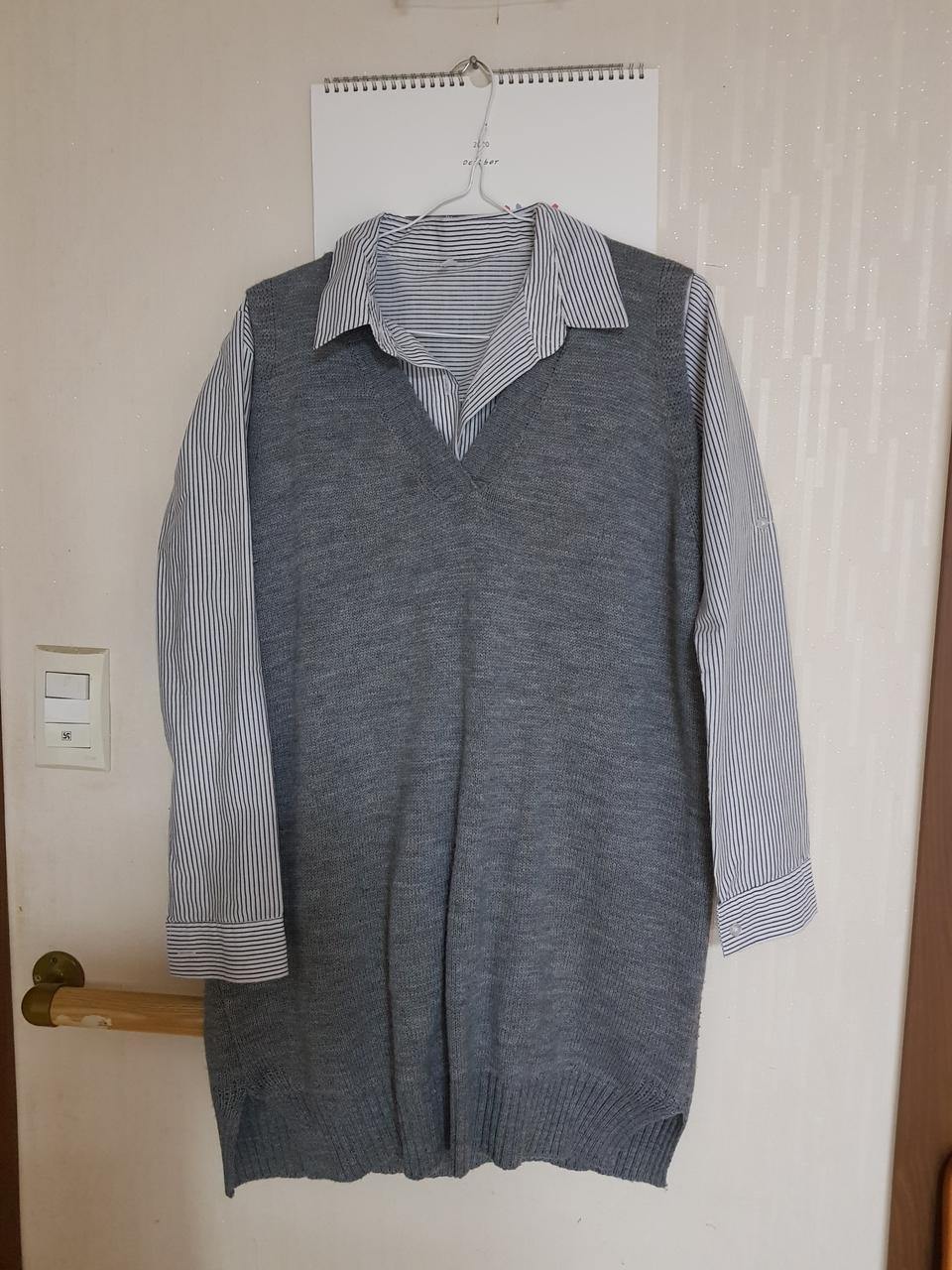 롱니트조끼.남방