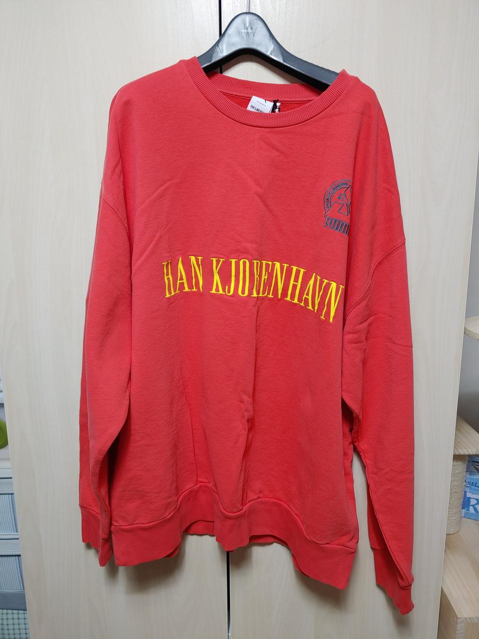 푸마×한 코펜하겐 크루넥 콜라보 맨투맨 XL사이즈