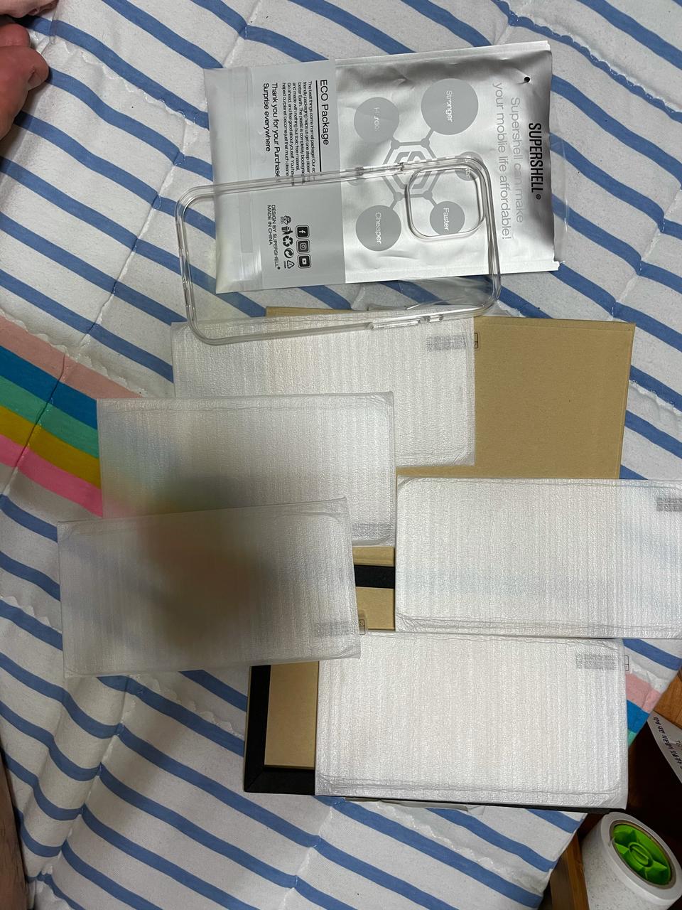 아이폰12멕스 젤리 케이스 필림썹스드림5장