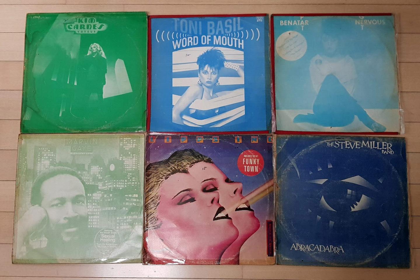 LP팝송 백판 21장