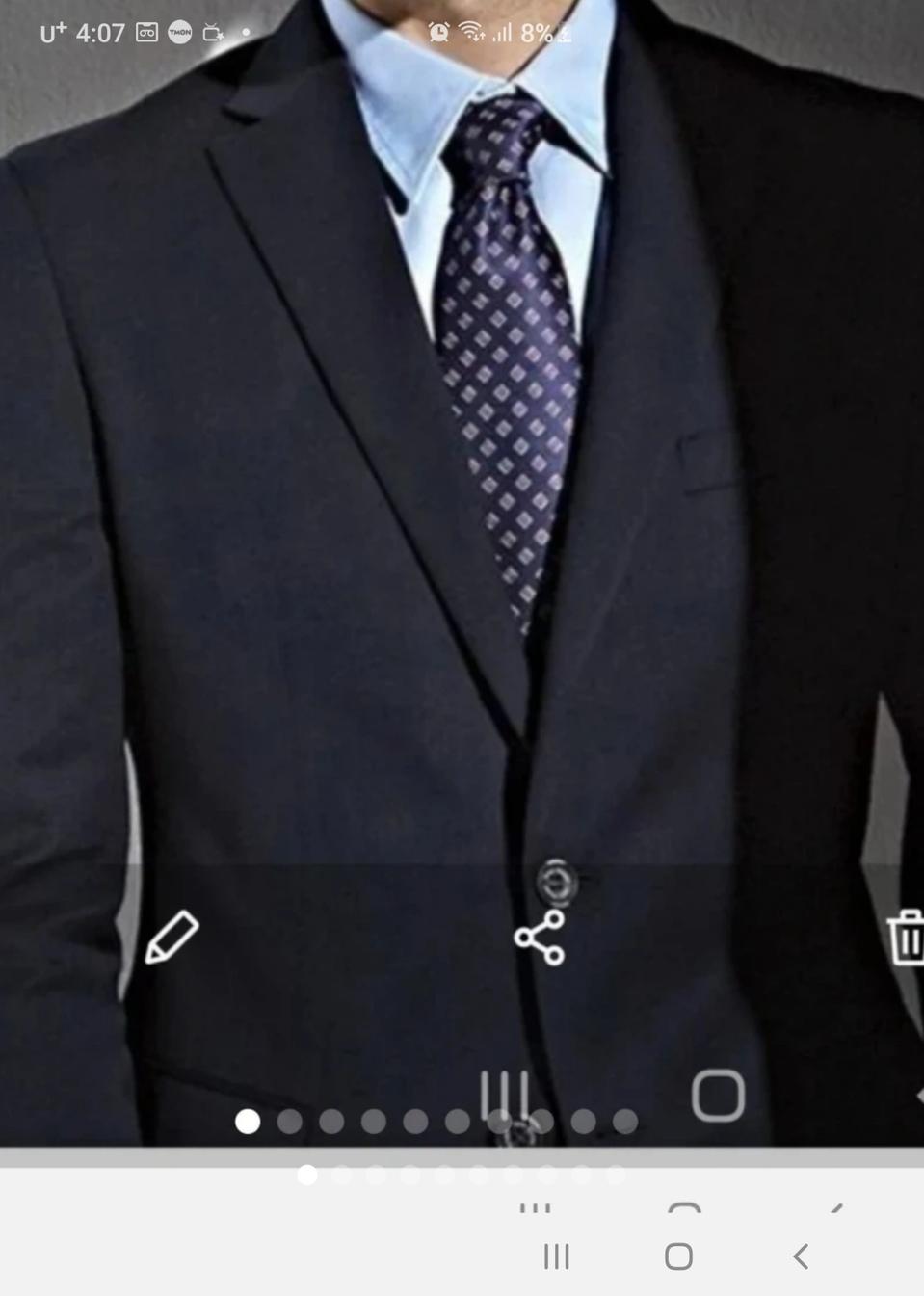 풀 메이저  남성정장새상품