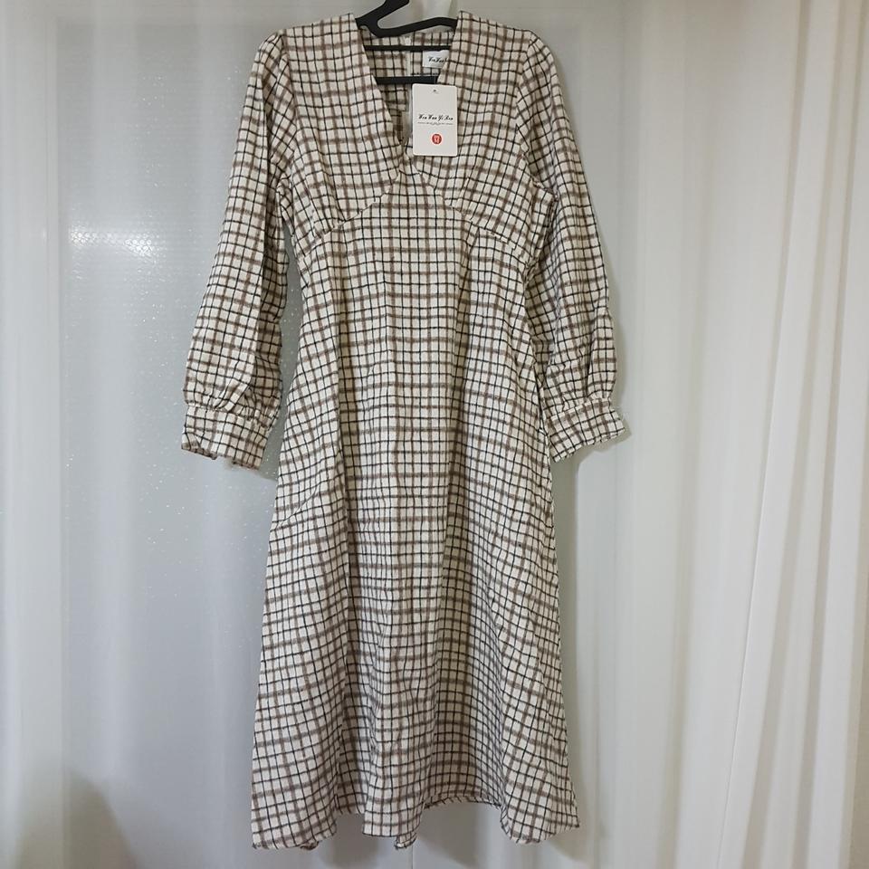 [재고세일] 체크 원피스 M사이즈