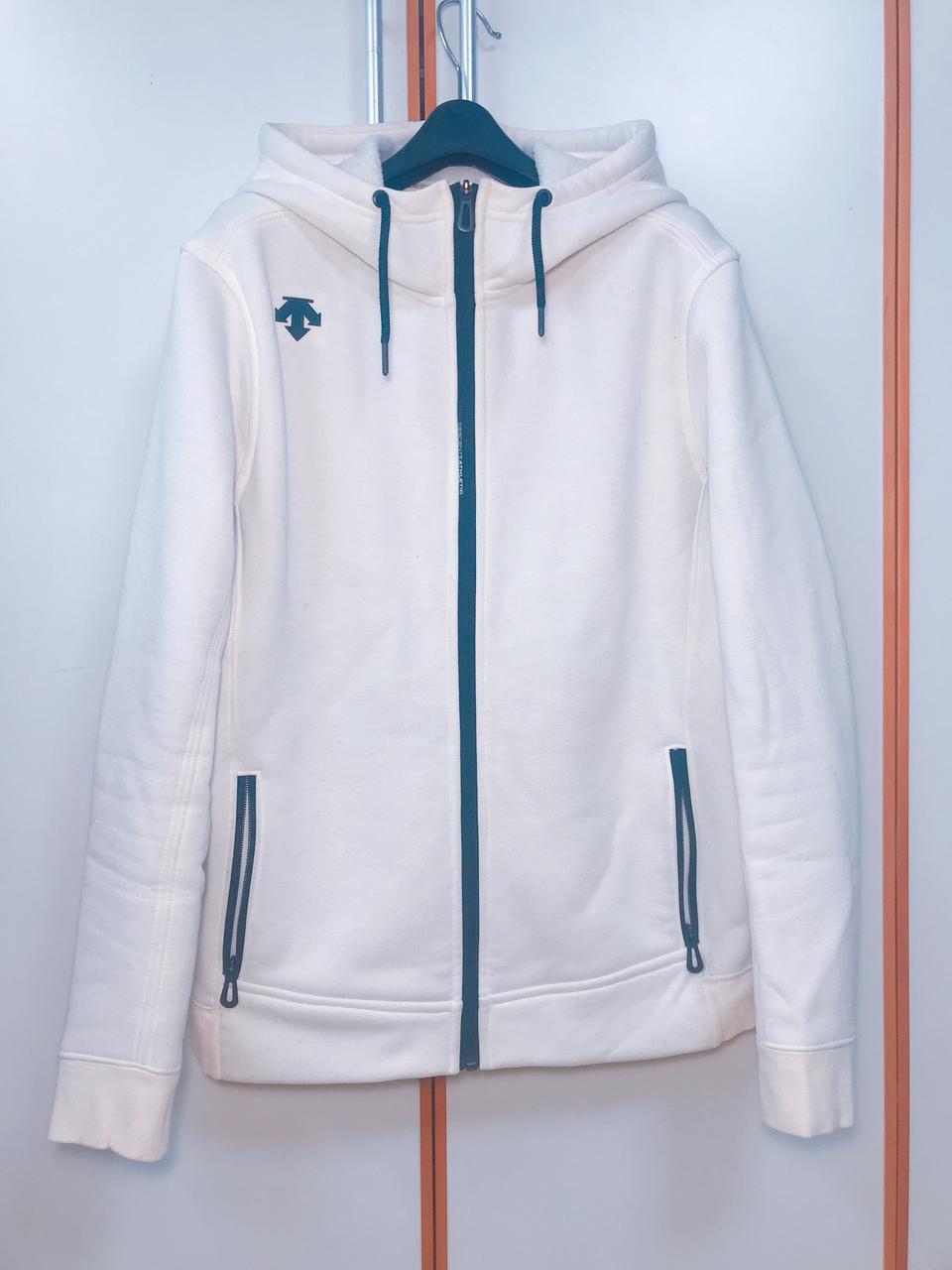 [무료배송][남성용] 데상트 ATHLETIC 기모후드집업 100/아이보리