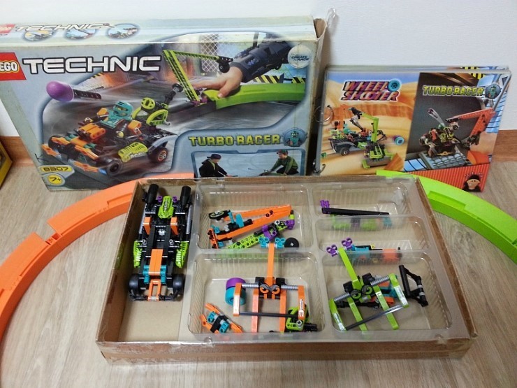 레고 올드 테크닉 8807 터보레이서