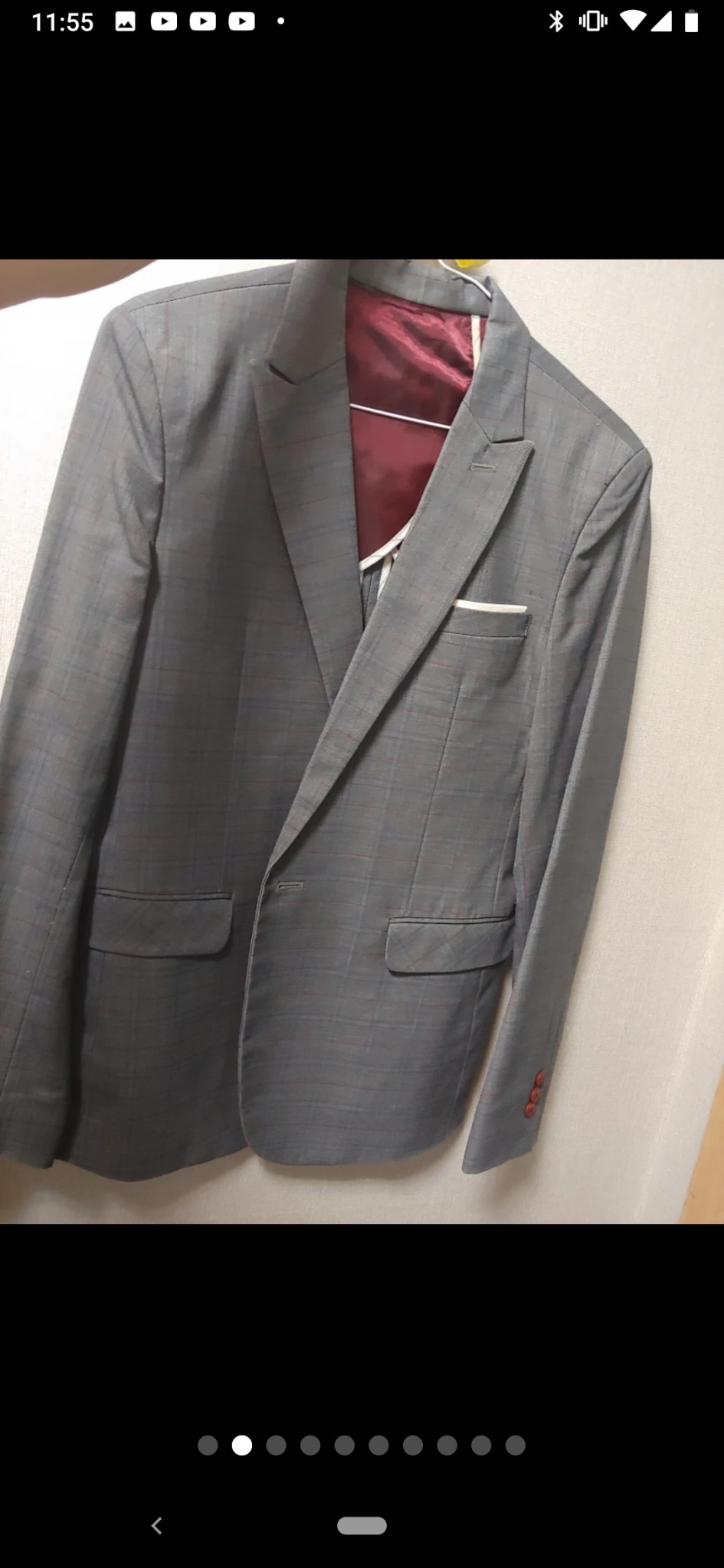 드라이클리닝 전부다한 정장마의100_105 (여러개사진참조)