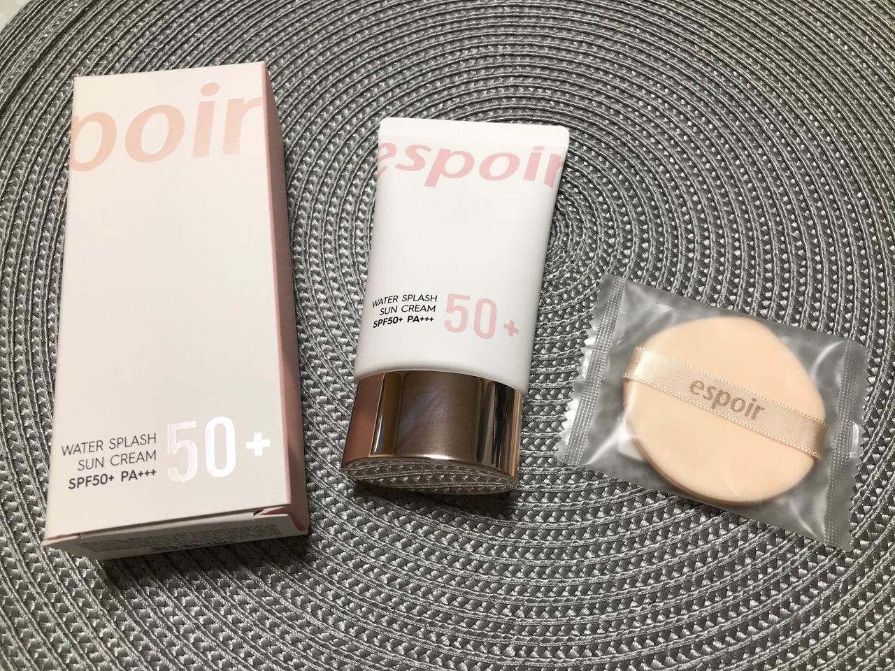 에스쁘아 선크림 60ml (퍼프 증정)