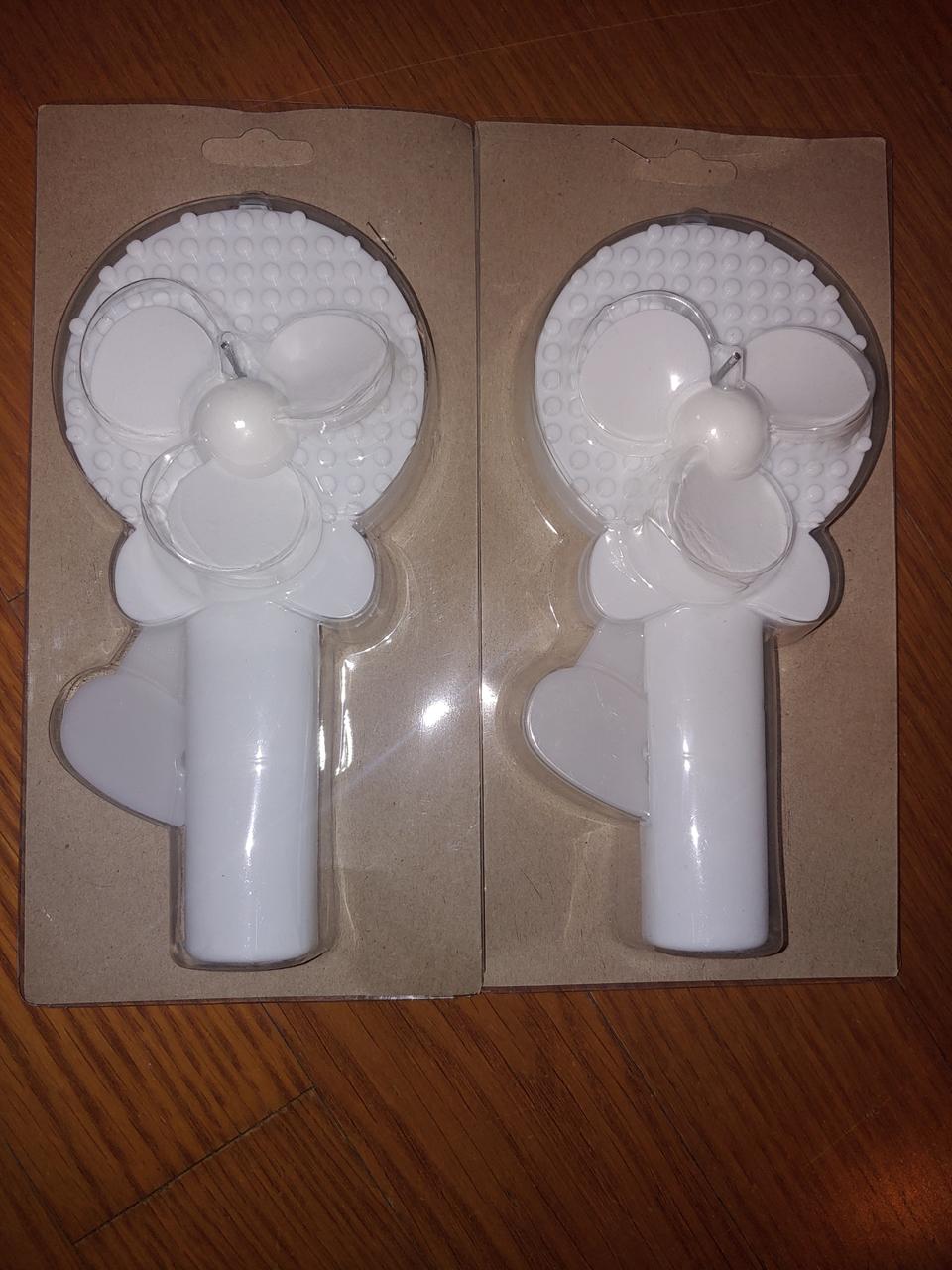 디폼블럭 선풍기 새상품 자가발전기 2개