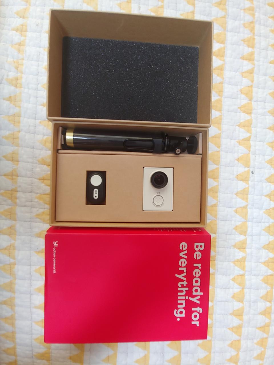 샤오미 액션캠+셀카봉 세트(새상품)