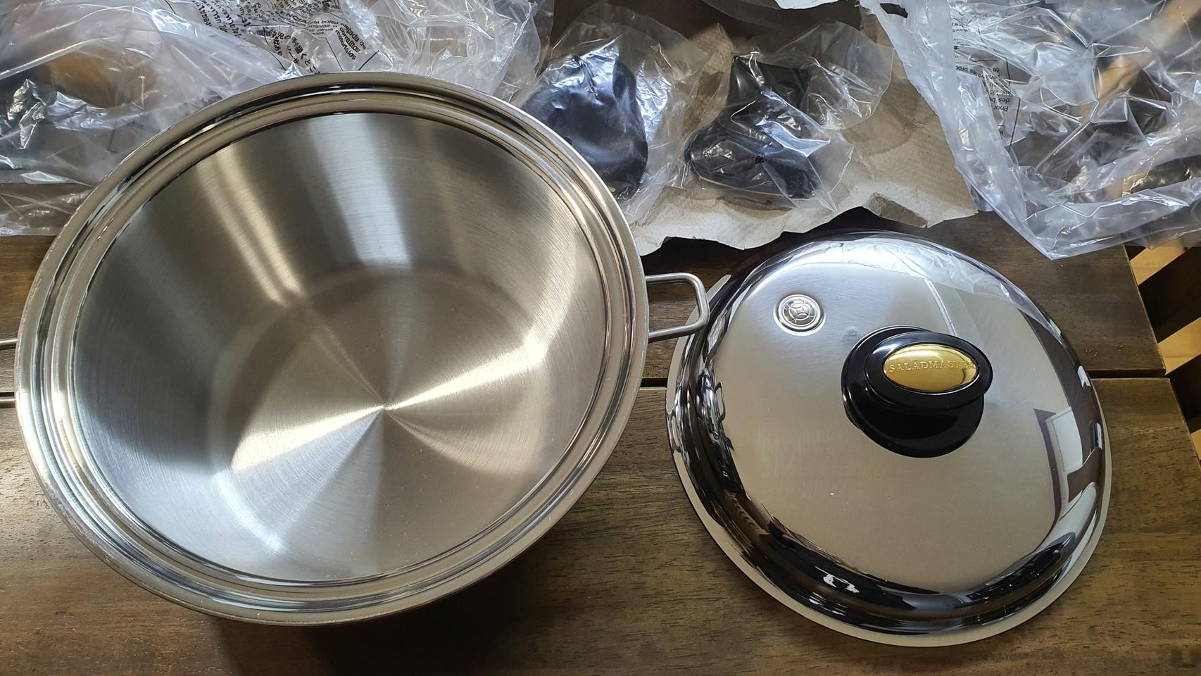 샐러드마스터 316ti 4쿼터냄비 리미티드에디션 금장