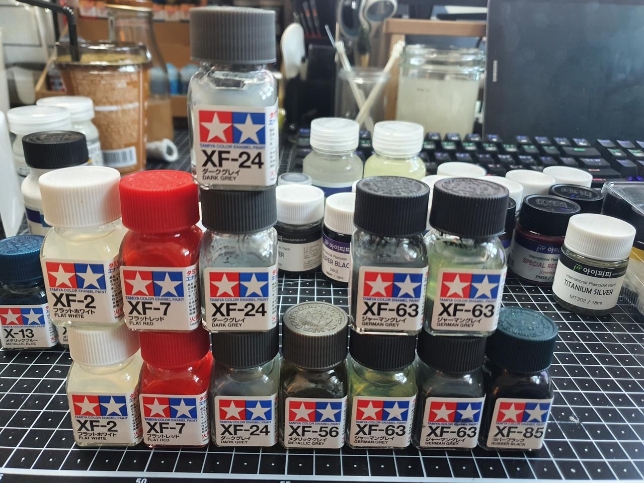 에나멜 도료 정리합니다