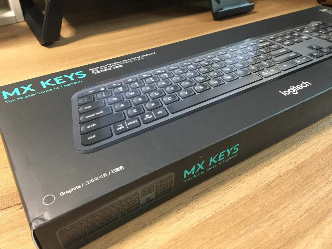 로지텍 MX KEYS 무선 키보드 미개봉 국내 정품