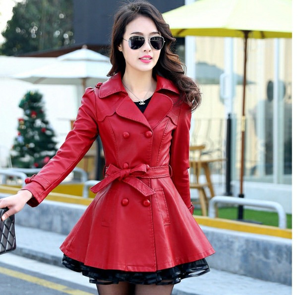 해외직구14만원 66여자가죽코트