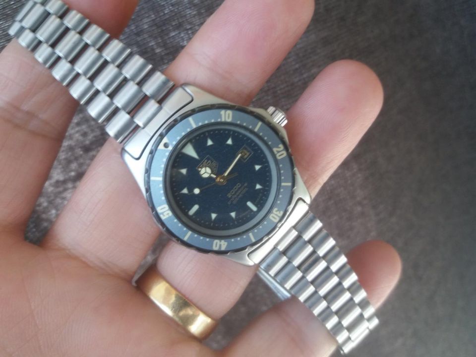 정품-태그호이어-TAG  Heuer -프로페셔널-200m-스위스제-정품-특A급-여성용 