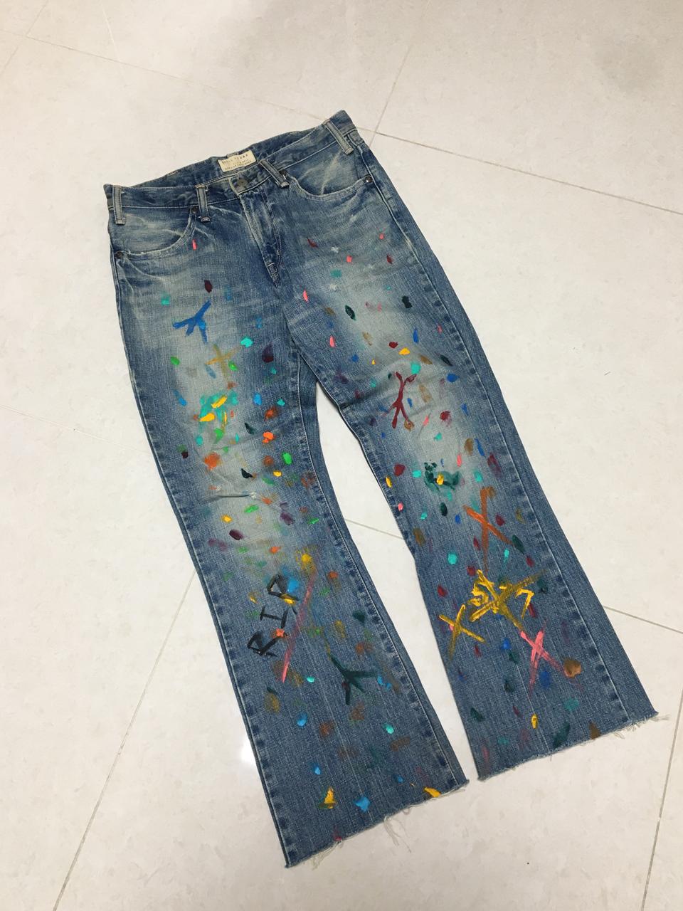 빈티지 스펠바운드 커스텀 팬츠