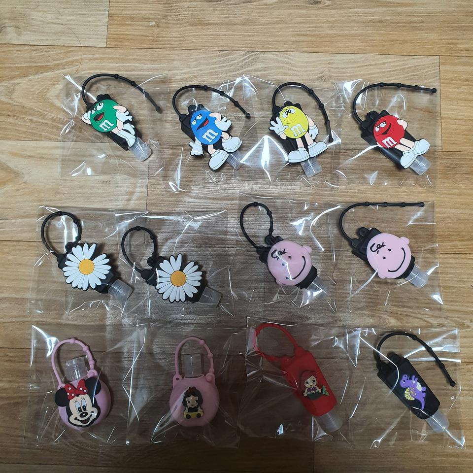 손소독제케이스 키링 고리