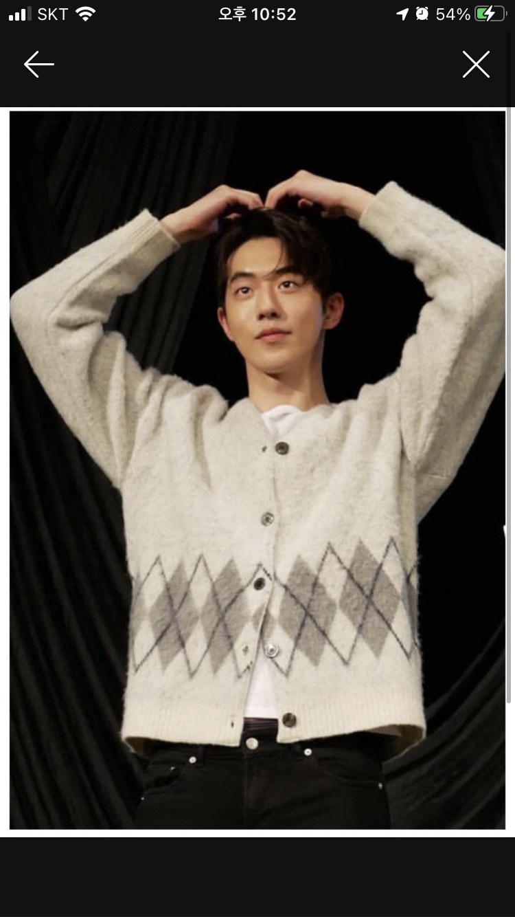 토니웩 모헤어가디건 새상품 라지판매합니다