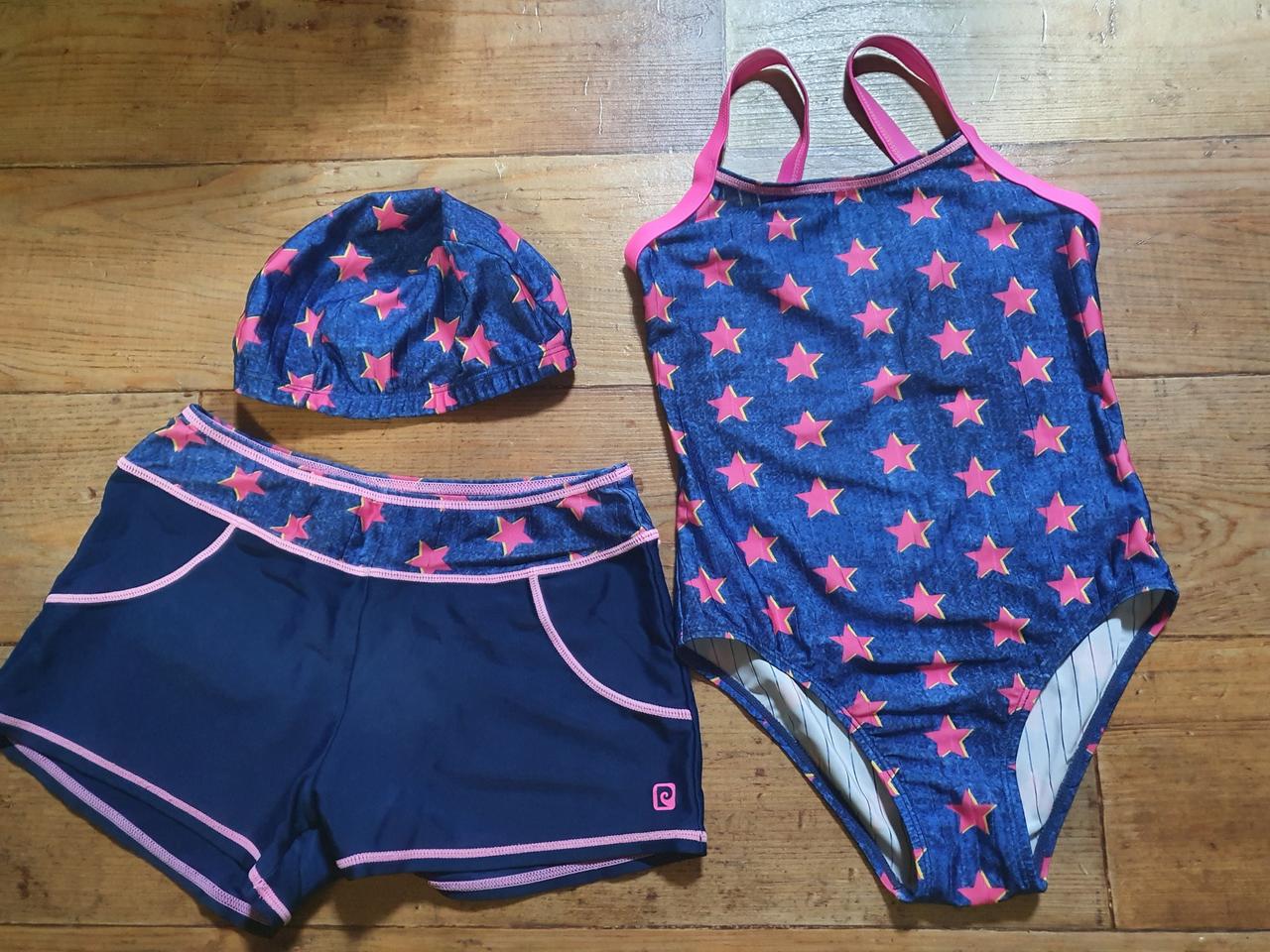 7~8세 여아 원피스 수영복(2피스)