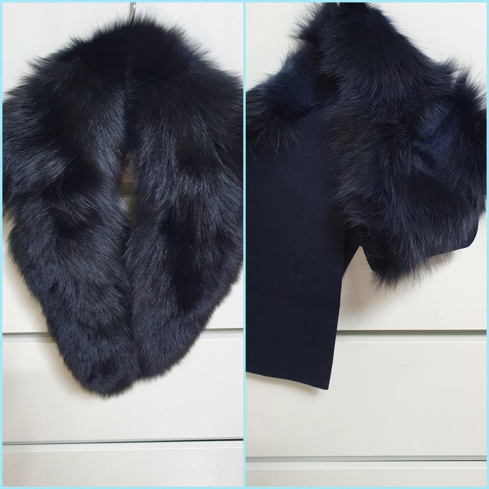 새상품)폭스 머플러