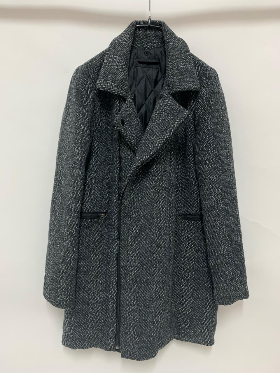 모직 하프 코트 라이더자켓 누빔 패딩 안감 겨울자켓