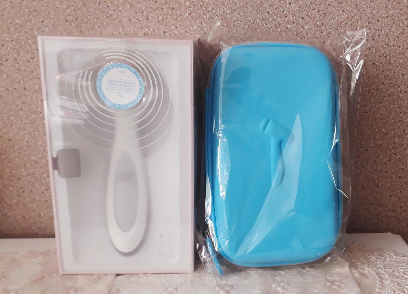 뉴스킨 핑크루미스파기계+파우치