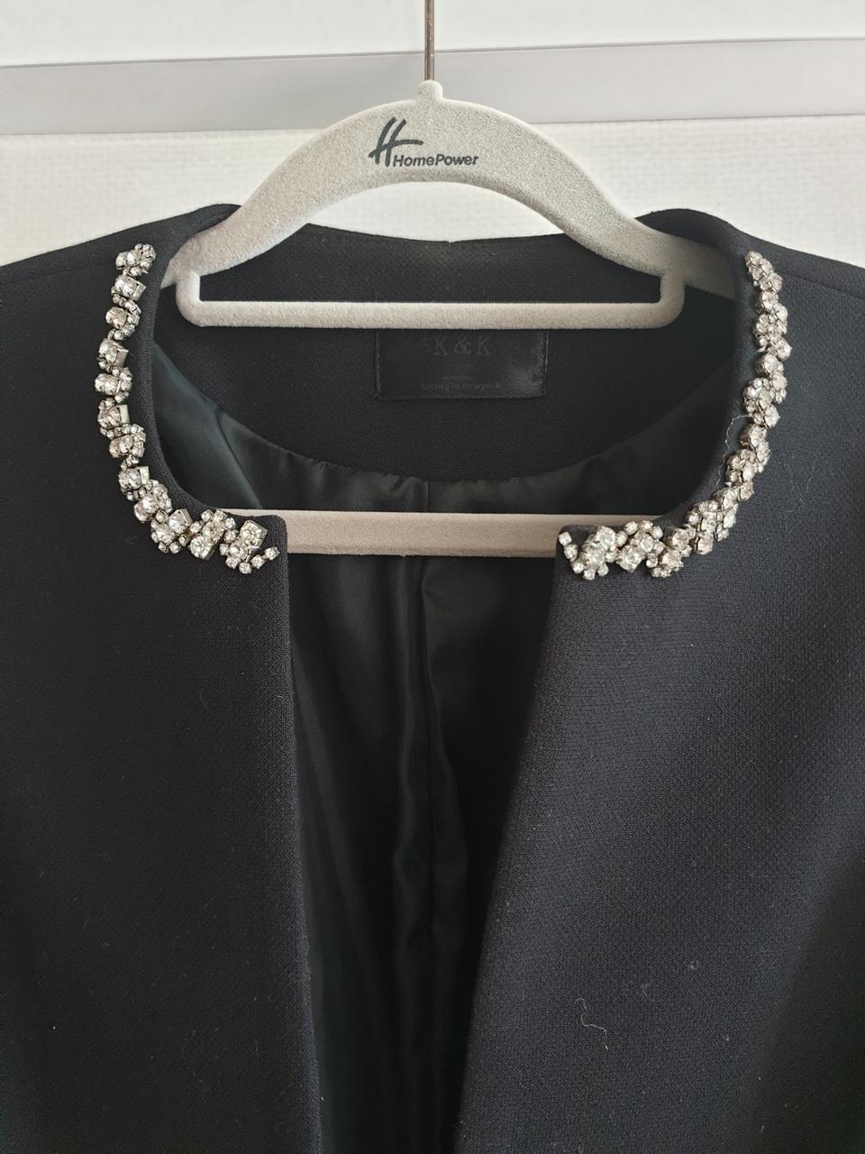 큐빅 쟈켓-블랙(55)