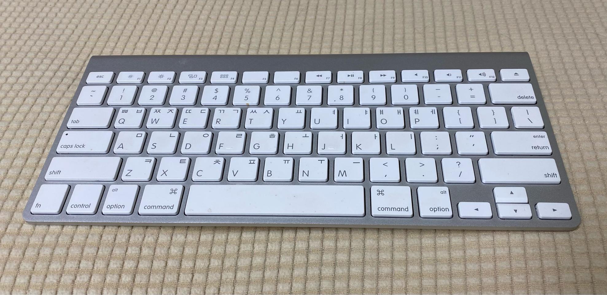 애플 정품 무선 키보드 a1314