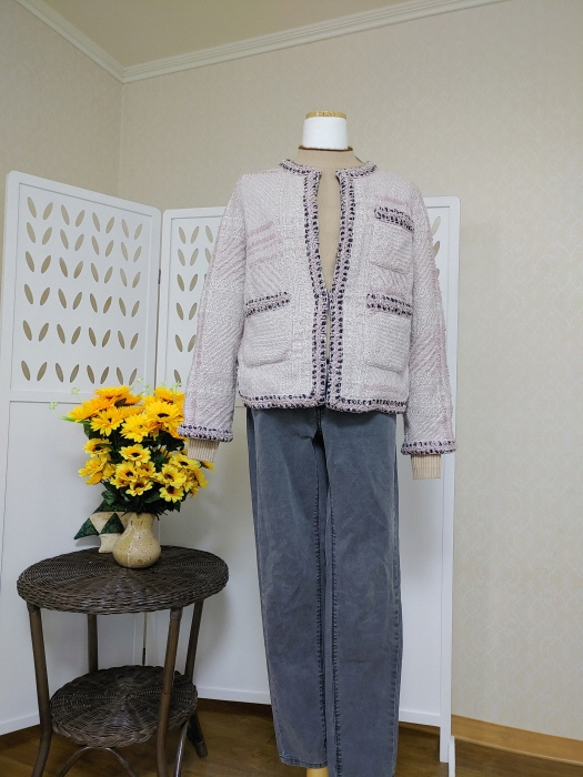 (2018년 8월제품)마인 정품 트위트자켓 55-날씬66