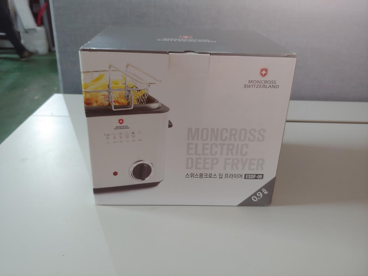 스위스 몽크로스 0.9L 딥프라이어 튀김기