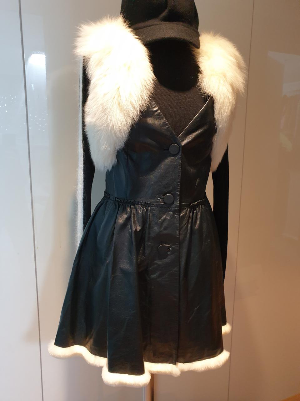 수입 폭스 양가죽