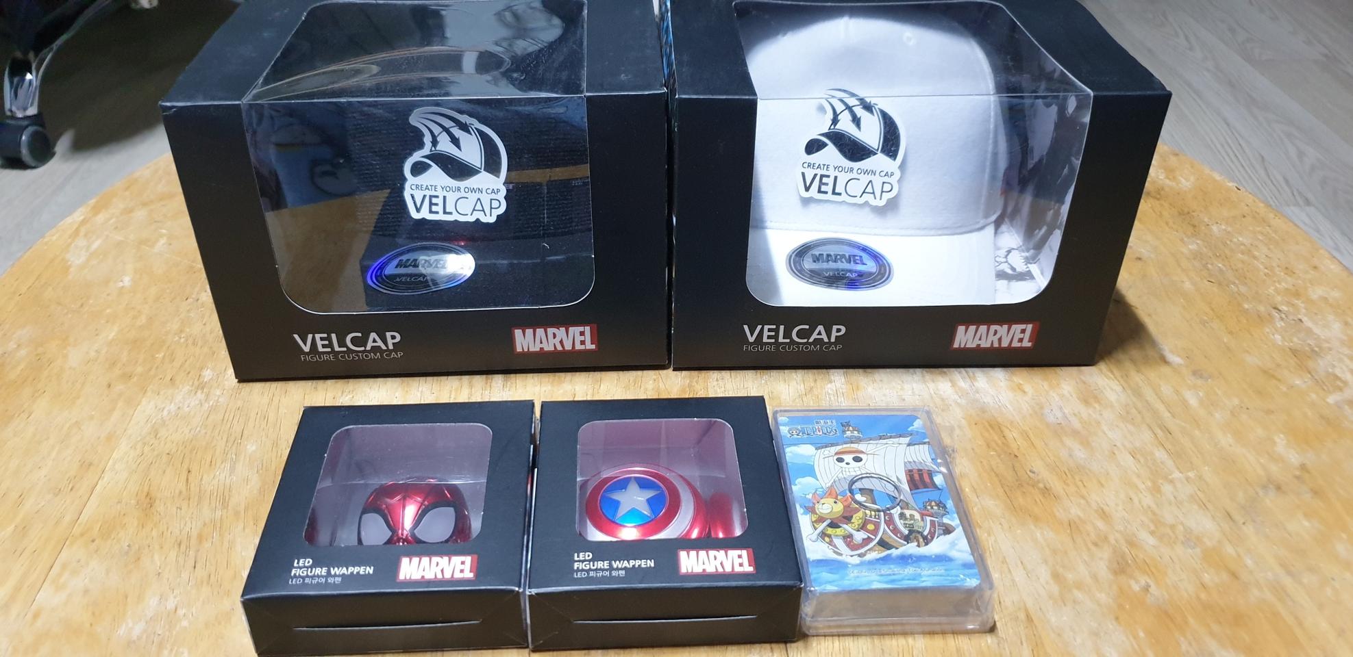 마블 벨캡 모자 세트2